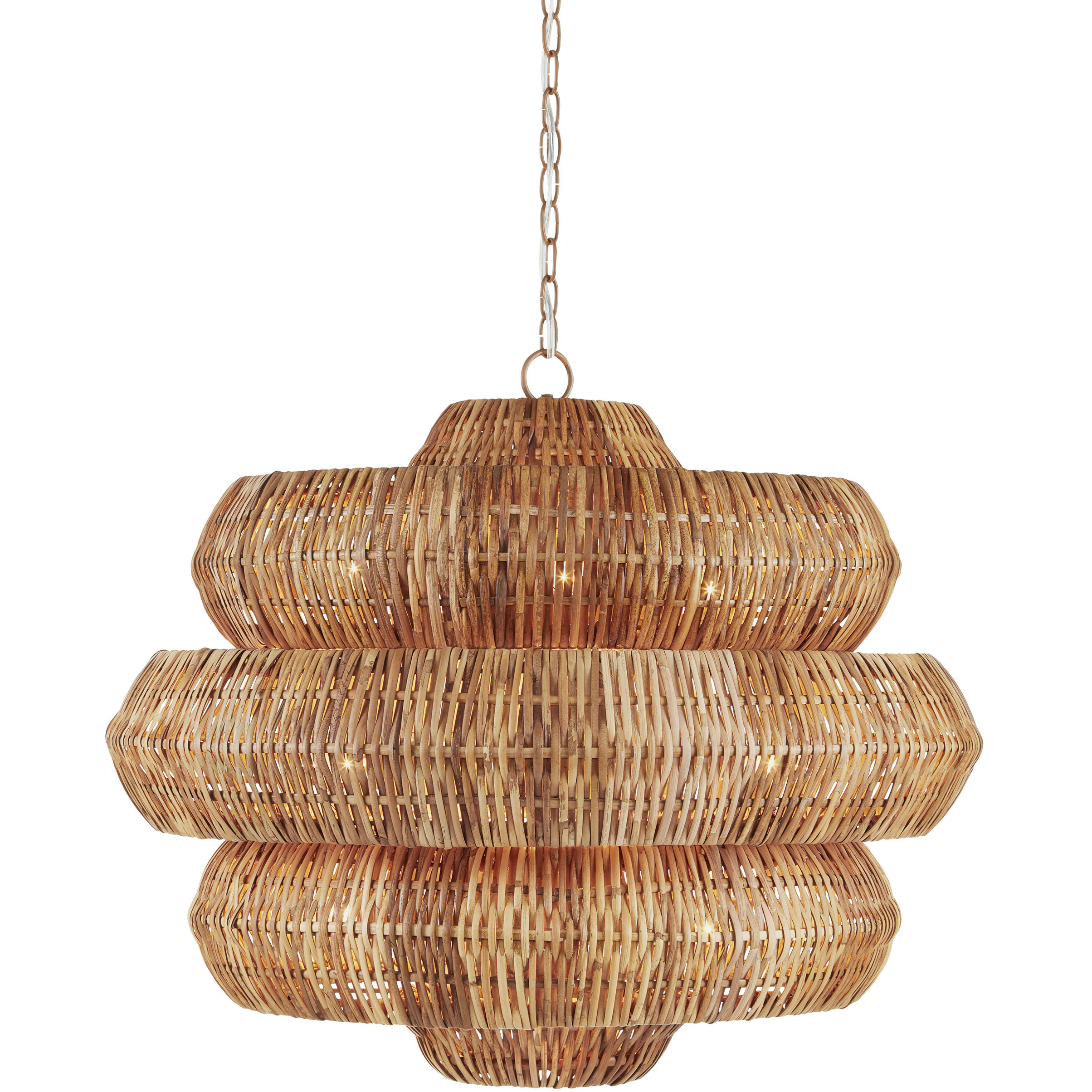 Antibes 9 Light 30 inch Khaki Chandelier Ceiling Light, Medium
